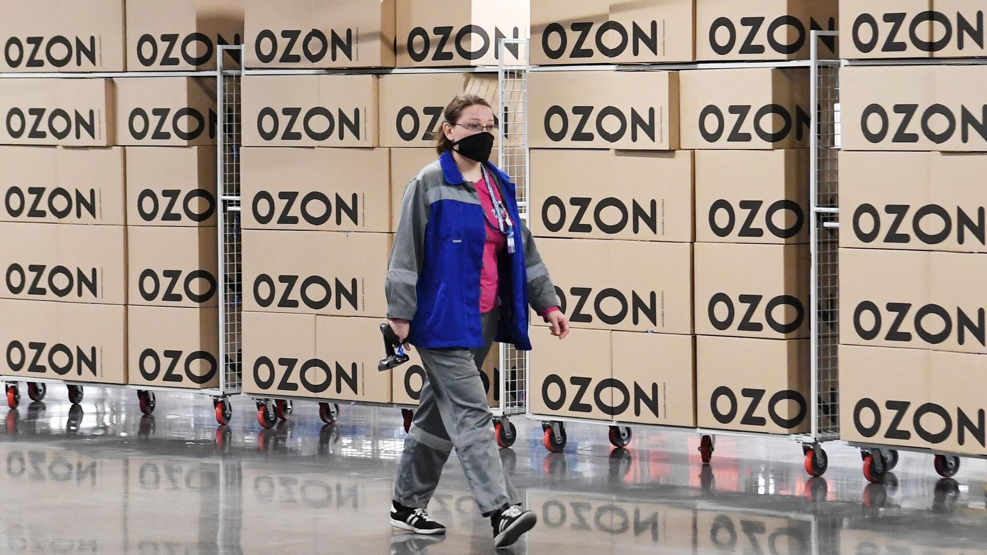 Ozon прокомментировал ситуацию со складами в Москве и Петербурге